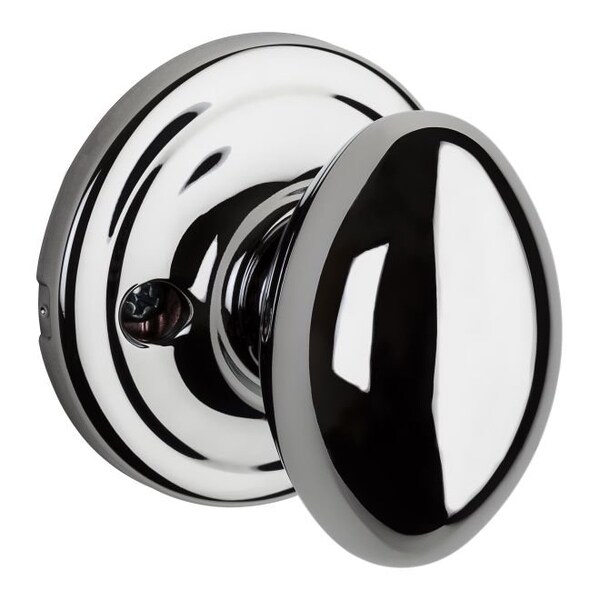 Laurel Knob Interior Dummy Handleset Trim, Bright Polished Chrome